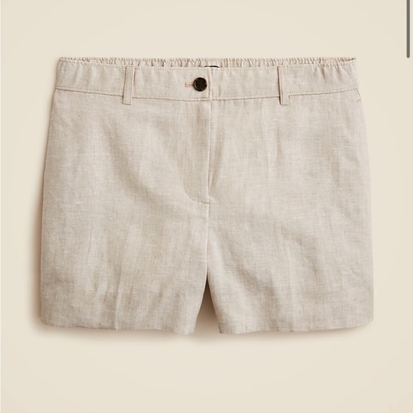 J.Crew 3" Harbor short in linen. Size XS $69 - Picture 1 of 6